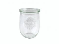 Sylteglas Weck incl låg (745) 1062ml Ø10x15,2cm 6stk/pak