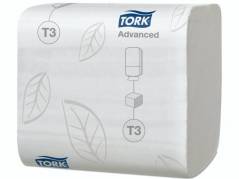 Toiletpapir ark Tork Bulk T3 114271 Advanced 2-lags 36x242stk/kar