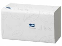 H&aring;ndkl&aelig;deark Tork flushable singlefold H3 2-lags 15x250stk 230x115x130mm (3750EA)
