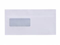 Kuverter m/rude hvid 110x220mm M65 90g Mailman 13367 DS 500stk/pak