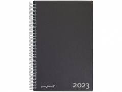 Aftalekalender A4 sort 2023 21x29,7cm 1dag/side 23 2200 00