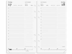 Dagkalender System PP Refill 9,5x16,8cm 1dag/side 2024 2785 00 