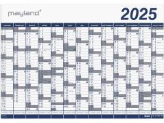 Kæmpekalender 1x13 mdr. PP-plast 10stk 2025