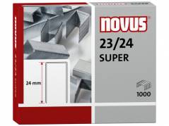 Hæfteklamme Novus re+new 23/24 Super 1000st/pk