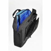 Computtertaske slim 17" Blue Line af genbrugsflasker