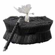 Sækkelukkere i tråd 150mm plastovertrukne grøn 5000stk/rul