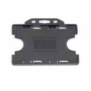 Kortholder NN sort til 2 kort 10stk/pak