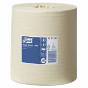 Aftørringspapir Tork Basic M2 1-lags gul 300m 120150 6rl