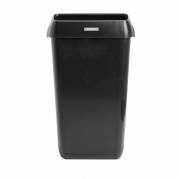 Affaldskurv Katrin Waste Bin sort plast 25l 92261