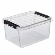 Plastkasse SmartStore Classic 31 32l m/låg 50x39x26cm