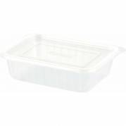 Plastbakke Fixpack PP klar 146x110x41mm 350ml 500stk/kar