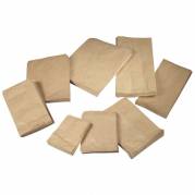 Bagerpose 1,5kg brun 210x270mm 1000stk/pk 40g