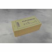 Kuponbøger hvid 2x1-100 130x70mm