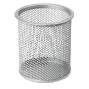 Penneholder tr&aring;d metal s&oslash;lv &Oslash;90mm H100mm