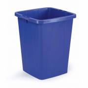 Affaldsspand DURABIN 90l firkantet blå