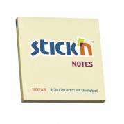 Notes Stick'N gul 76x76mm 100blade