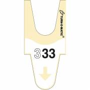 Billetter Meto Turn-O-Matic D900 gul 4000stk/rul