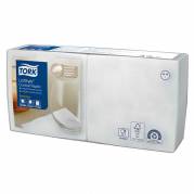 Cocktailserviet Tork Linstyle 1-lags 24cm hvid 100stk/pak