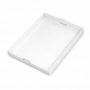 Kagemands&aelig;ske hvid stabelbar 600x452x113mm