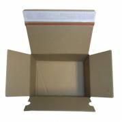 Postæske 213x153x109mm 1-lags, 2.000mm FEFCO 0701 m/automatbund