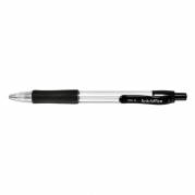 Pencil sort 0,7mm m/click gummigreb viskel&aelig;der