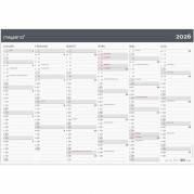 K&aelig;mpekalender Moderne 2x6 mdr. 2026 papir r&oslash;r