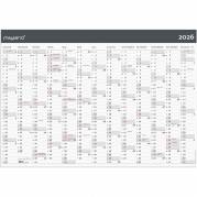 K&aelig;mpekalender Moderne 1x13 mdr. 2026 papir r&oslash;r 26064300