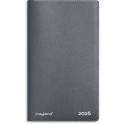 Index Planner mini m&oslash;rkegr&aring; PP-plast 2026