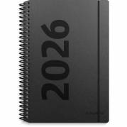 A6 ugekalender h&oslash;jformat matsort genbrugskarton 2026