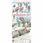 V&aelig;gkalender, Mayland Familie Otto Dickmeiss, 229x505mm &aring;r: 2027, Flerfarvet,, FSC Mix Credit