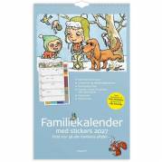 V&aelig;gkalender, Mayland Familie Otto Dickmeiss, 240x393mm &aring;r: 2027, Flerfarvet,, FSC Mix Credit