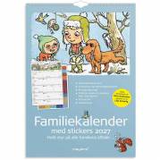 V&aelig;gkalender, Mayland Familie Otto Dickmeiss, 297x421mm &aring;r: 2027, Flerfarvet,, FSC Mix Credit