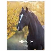 V&aelig;gkalender, Mayland Photo, HESTE, 295 x394mm &aring;r: 2027, Flerfarvet,, FSC Mix Credit
