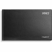 Bordkalender, Mayland Mini, Mini, 154 x94mm &aring;r: 2027, sort,, FSC Mix Credit