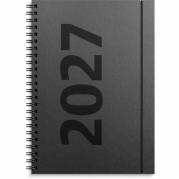 Ugekalender, Mayland, 159x214mm &aring;r: 2027, sort,, FSC Mix Credit