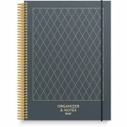 Ugekalender, Mayland, Organizer & Notes 170x216mm &aring;r: 2027, Dark blue,, FSC Mix Credit