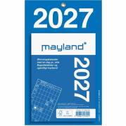 V&aelig;gkalender, Mayland Tear-off, 137x233mm &aring;r: 2027, Flerfarvet,, FSC Mix Credit