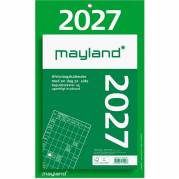 V&aelig;gkalender, Mayland Tear-off, 193x316mm &aring;r: 2027, Flerfarvet,, FSC Mix Credit