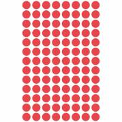 Avery, 3589, r&oslash;d 8mm pakke med 416 stk FSC Mix Credit