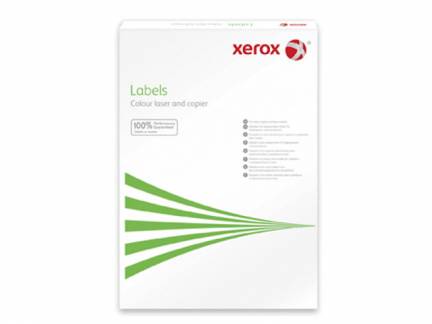Laserlabels Xerox Colot 210x297mm 003R97288 gloss 1stk/ark 100ark/æsk