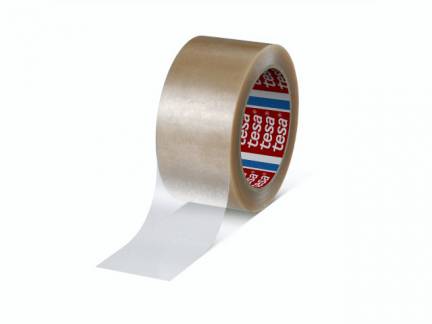 Tape tesa 4124 PVC 50mmx66m Klar