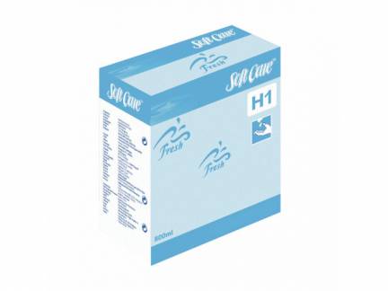 Håndsæbe Soft Care Fresh H1 t/Soft Care Line disp. 6x800ml