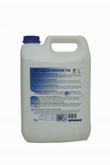 Vaskemiddel flydende Tex 758 m/Enzyme 5l 1x1x1mm (5l)