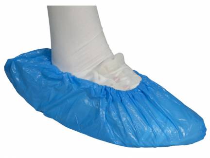 Skoovertr&aelig;k 41cm (50my) LDPE 100stk/pak