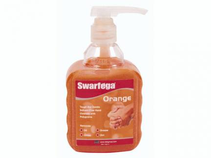 Håndrens Swarfega Orange 450ml pumpeflaske SOR400MPSC