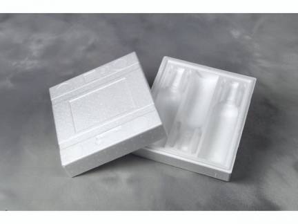 Vinemballage polystyrol 3003 Universal 3stk 24stk/pak Hvid 1x1x1mm (24EA)
