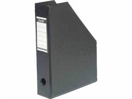 Tidsskriftskassette Elba sort A4 Maxi (4010) 310x240 mm