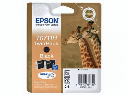 T07114H Black Ink Cartridge (Twin-pack)