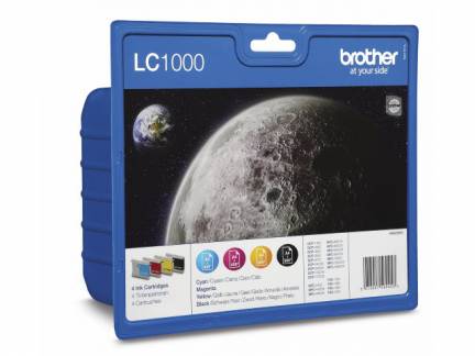 LC1000 CMYK ink cartridge value blister