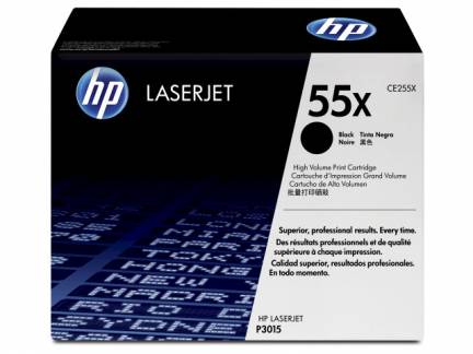 LaserJet 55X black toner high capacity